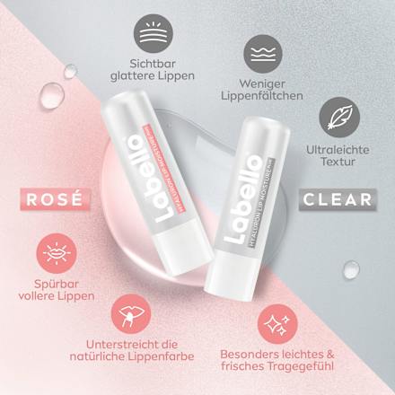Lipverzorging Hyaluron Moisture Rosé, 4,8 g