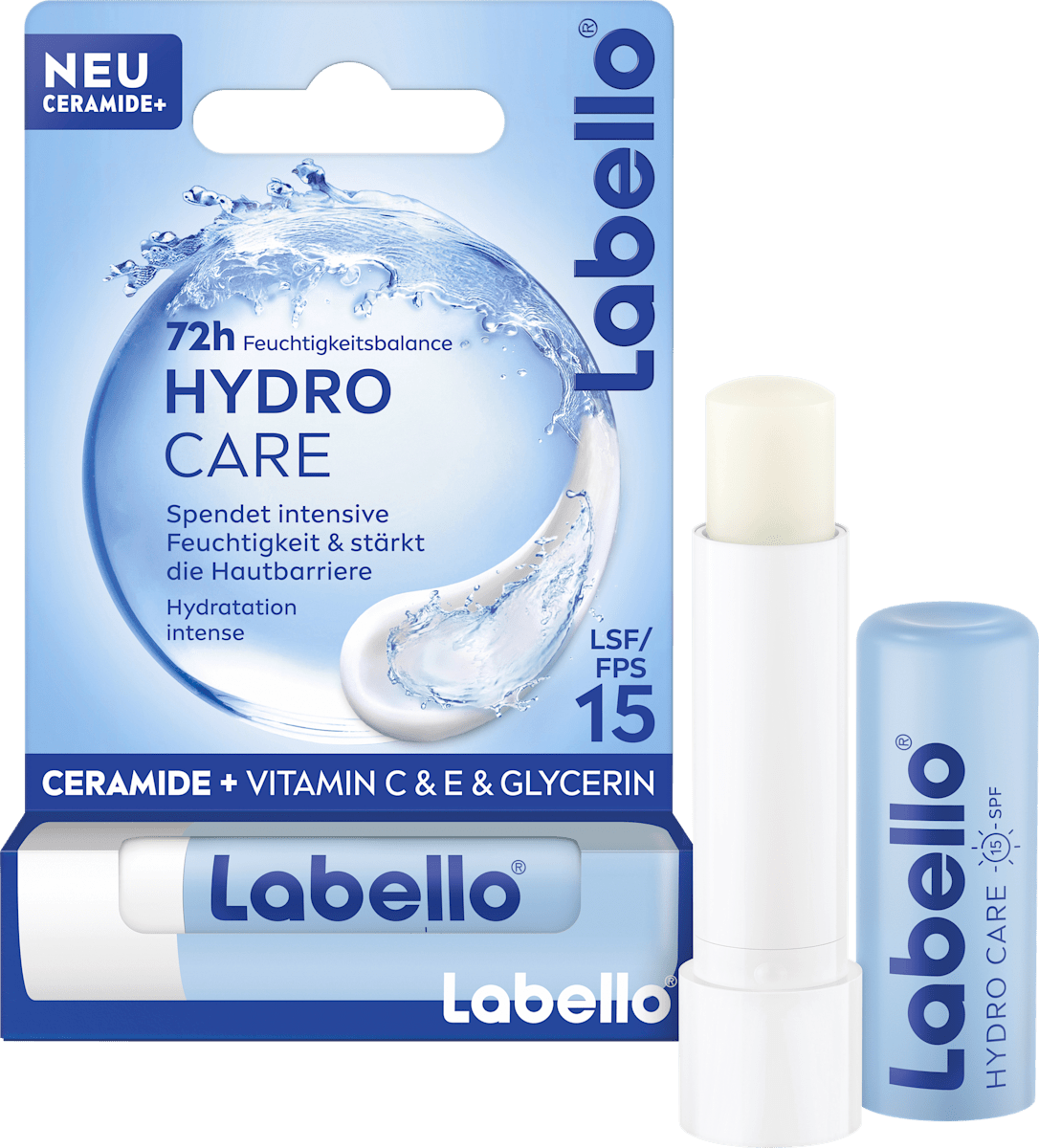 Labello Soin des lèvres Hydro Care FPS 15, 4,8 g