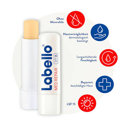 Lipverzorging Med Repair SPF 15, 4,8 g