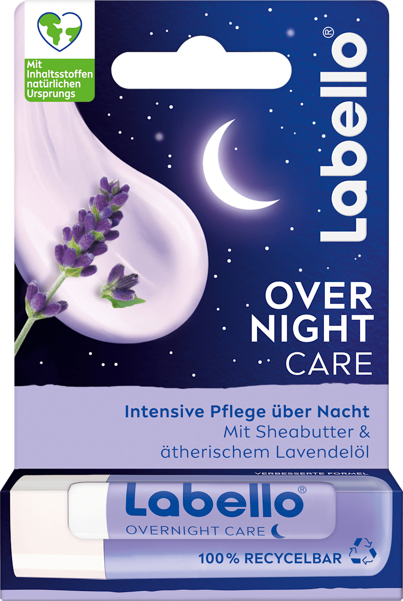 Labello Lippenpflege Overnight Care, 4,8 g