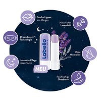 Labello Lippenpflege Overnight Care, 4,8 g