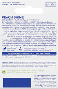 Lippenpflege Peach Shine, 4,8 g