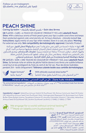 Lippenpflege Peach Shine, 4,8 g