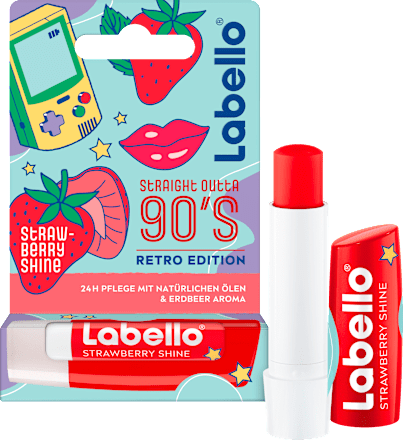 Lippenpflege Straight outt a 90´s Strawberry Shine, 4,8 g Labello