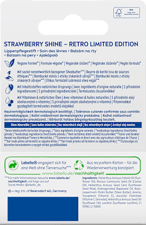 Lippenpflege Straight outt a 90´s Strawberry Shine, 4,8 g Labello