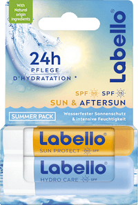 Lippenpflegestift Sun LSF 50 & Hydro LSF 15 Sommermix Set (2x4,8 g), 9,6 g
