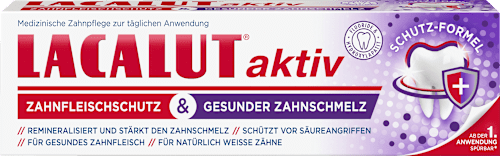 Zahnpasta aktiv Zahnfleischschutz & Gesunder Zahnschmelz, 75 ml