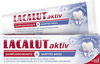 Zahnpasta aktiv Zahnfleischschutz & Sanftes Weiss, 75 ml