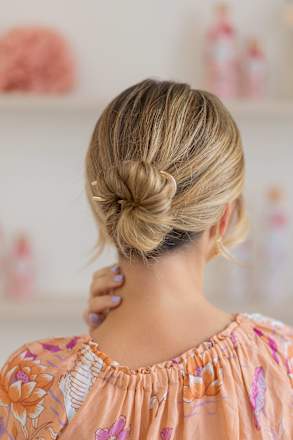 LANGHAARMÄDCHEN Haar-Pin Gold-Optik, 1 St