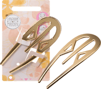 Haar-Pin Gold-Optik, 1 St