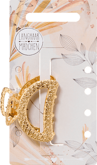 Haarklammer, Gold-Optik, 1 St Langhaarmädchen