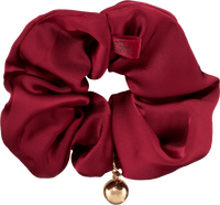 LANGHAARMÄDCHEN Scrunchie mit Charm-Anhänger, 1 St