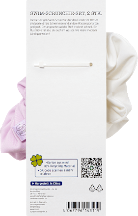 Scrunchie Zwemset Zomerverzorging, 2 stuks