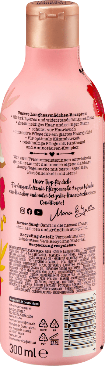 LANGHAARMÄDCHEN Shampoo Intense Repair, 300 ml
