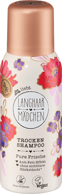 LANGHAARMÄDCHEN Trockenshampoo Pure Frische, Reisegröße, 100 ml