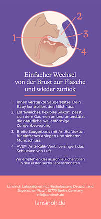 Babyflasche aus Glas Gr. S, 160 ml, 1 St