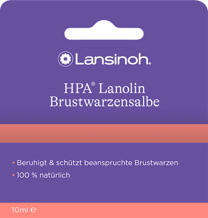 Brustwarzensalbe Lanolin, 10 ml