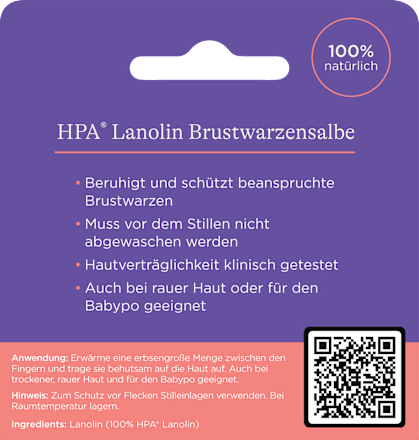 Brustwarzensalbe Lanolin, 10 ml