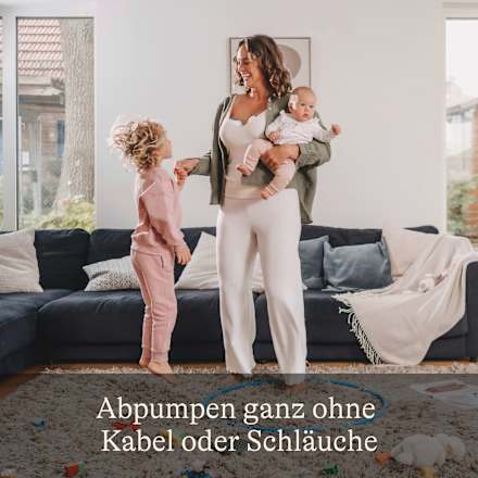 Doppelmilchpumpe tragbar, elektrisch, 1 St
