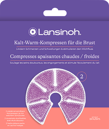 Kompressen Kalt & Warm für die Brust, 2 St