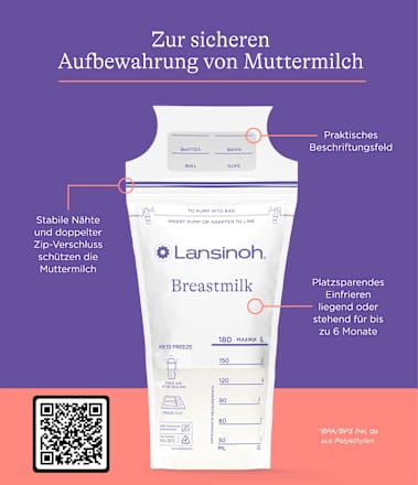 Muttermilchbeutel, 25 St