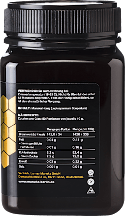 Manuka Honig MGO 300+, 500 g