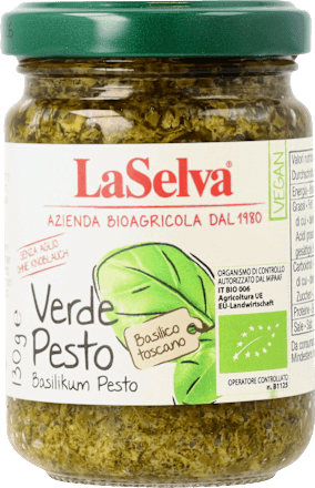 Pesto, Verde mit Basilikum, 130 g