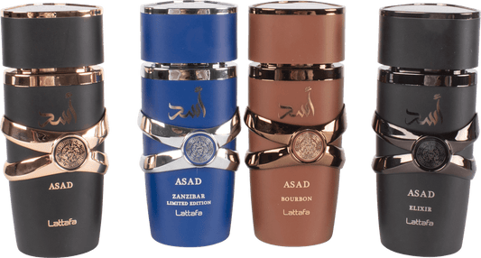 Lattafa Geschenkset Asad Collection (4x25 ml), 100 ml