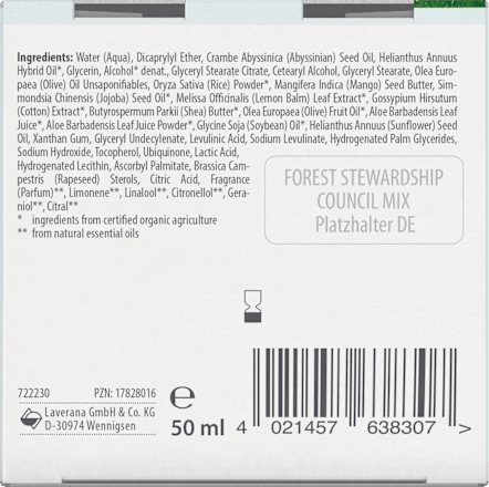 Anti Falten Feuchtigkeitscreme Q10 Basis Sensitiv, 50 ml