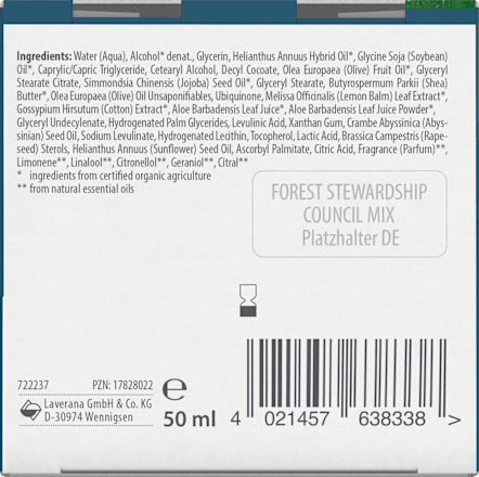 Anti-rimpel nachtcrème Q10 Basis Sensitive, 50 ml