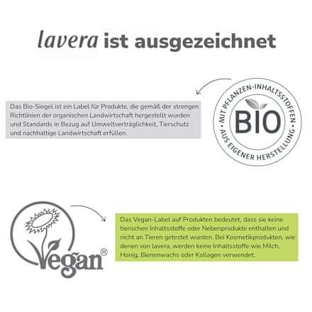 Augenbrauengel Brow Control 02 Hazel, 8,5 ml lavera NATURKOSMETIK