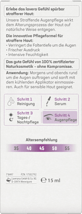 Verstevigende oogcrème, 15 ml
