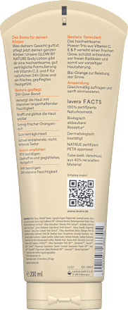 Bodylotion tonic vitamine complex biologische sinaasappel, 200 ml