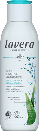 Cremedusche Basis Sensitive Aloe Vera & Mandelöl, 250 ml
