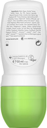 Deo Roll-on Natural & Refresh, 50 ml