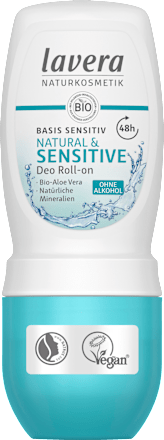 Deodorant Roll-on Natuurlijk &amp; Gevoelig, 50 ml