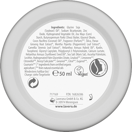 Deocreme Natural & Strong, 50 ml