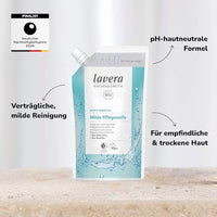 Vloeibare zeepbasis gevoelig met biologische aloë vera en biologische kamille, navulverpakking, 500 ml