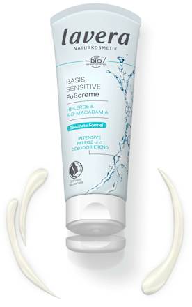 Fußcreme Basis Sensitiv, 75 ml