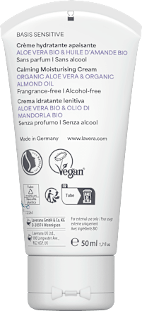 Gesichtscreme Basis Sensitiv beruhigend, 50 ml