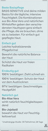 Gesichtscreme Basis Sensitiv feuchtigkeitsspendend, 50 ml