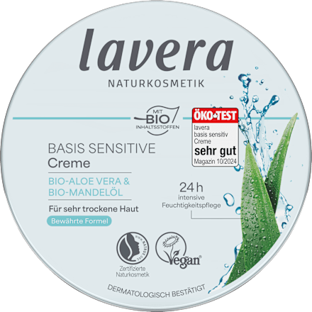 Gesichtscreme Basis Sensitiv in der Dose, 150 ml