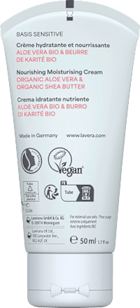 Gezichtscrème Basis Gevoelige droge huid, 50 ml