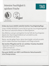 Gesichtscreme Gel Hydro Refresh, 50 ml