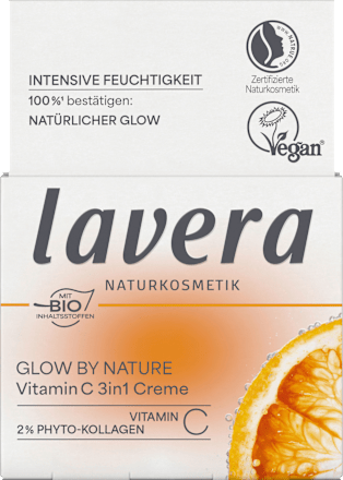 Gesichtscreme Glow By Nature Vitamin C 3in1, 50 ml
