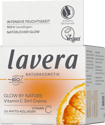 Gesichtscreme Glow By Nature Vitamin C 3in1, 50 ml