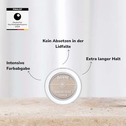 Lidschatten Signature Colour 05 Moon Shell, 2,2 g lavera NATURKOSMETIK