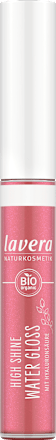 Lipgloss High Shine Water 04 Pink Lagoon, 5,5 ml lavera NATURKOSMETIK