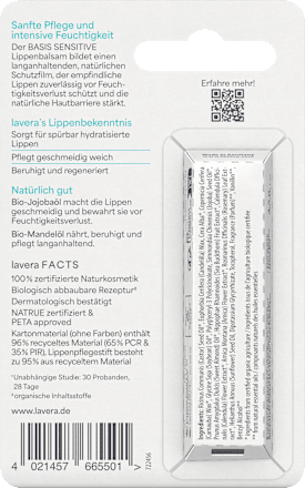Lippenbalsam Basis Sensitiv, 4,5 g