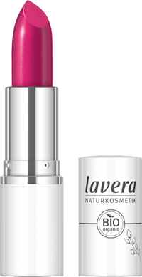 Lippenstift Cream Glow 08 Pink Universe, 4,5 g lavera NATURKOSMETIK